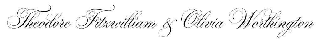 Parfumerie Script Pro formal script font on Canva
