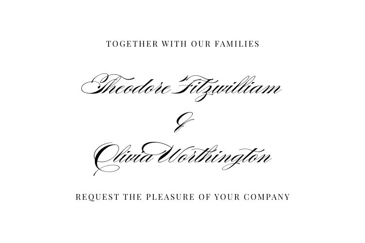 Playfair Display and Burgues Script 3