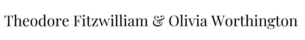 Playfair Display serif font on Canva